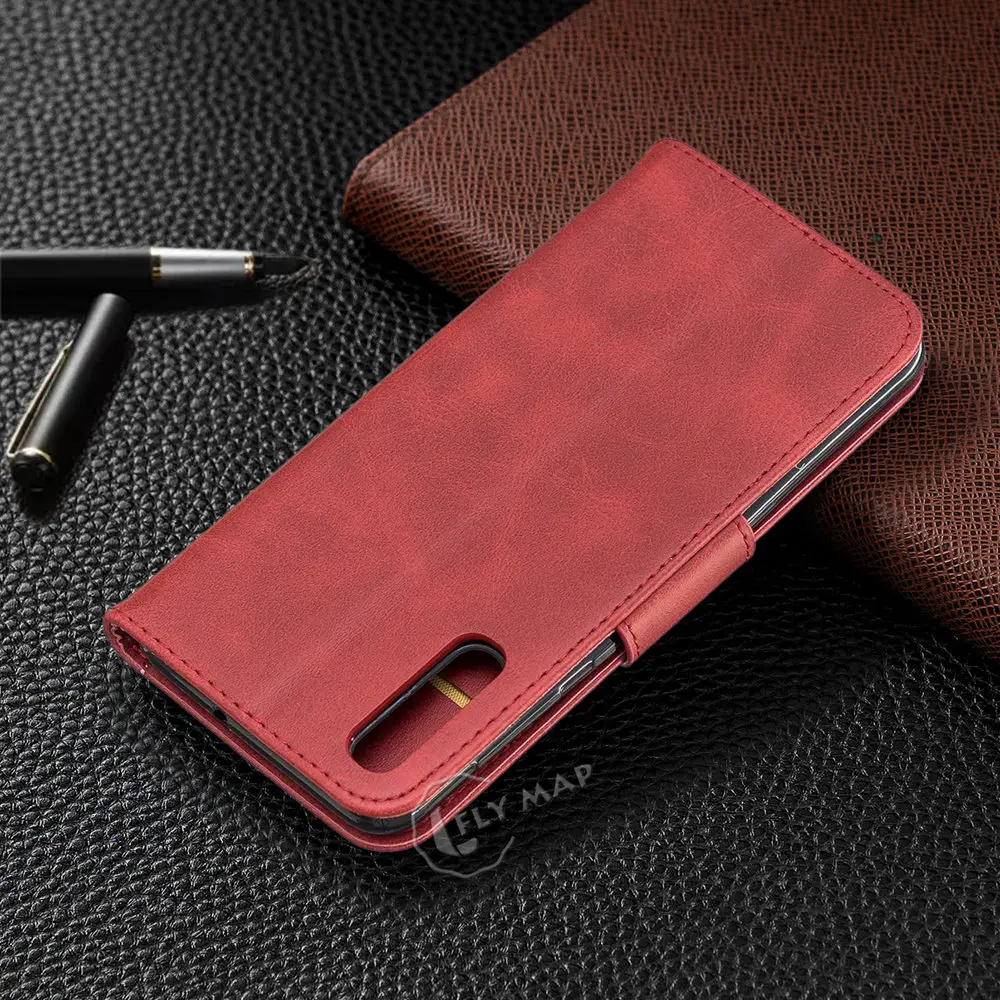 Флип кейс для Samsung Galaxy A50 2019 50A A505FD A505F/DS A505FN чехол телефона кожаный SM чехлы