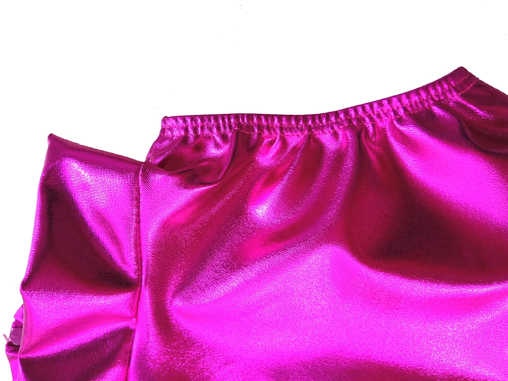 Детские балетные трико без рукавов с высоким воротом детские из лайкры и