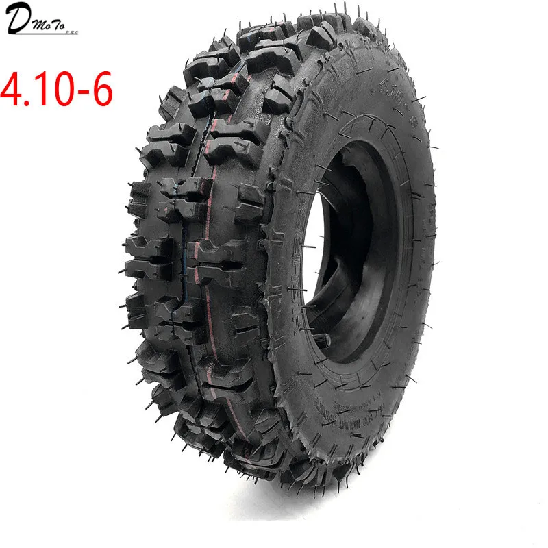 ATV Go kart MIni Quad 4,10-6 дюймов шины Снегоуборщик шины снегоход шины 4,10-6 дюймов пляжные шины с внутренней трубкой
