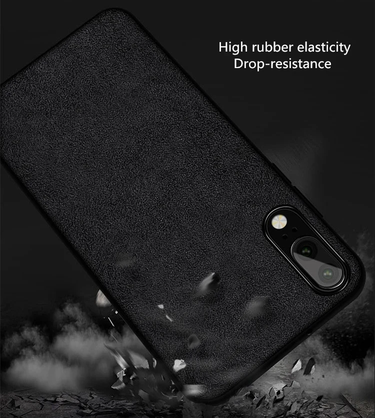 Итальянский замшевый как тканевый кожаный чехол для huawei mate RS 20 9 10 Pro 20X Чехлы кожаные оболочка роскошный Капа