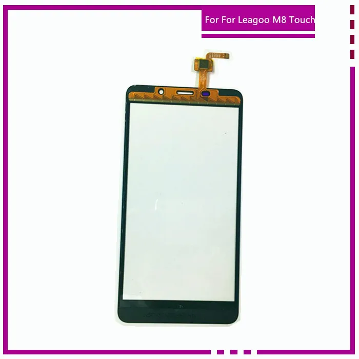 Сенсорная панель передняя стеклянная сенсорная для LEAGOO M8 сенсорный экран