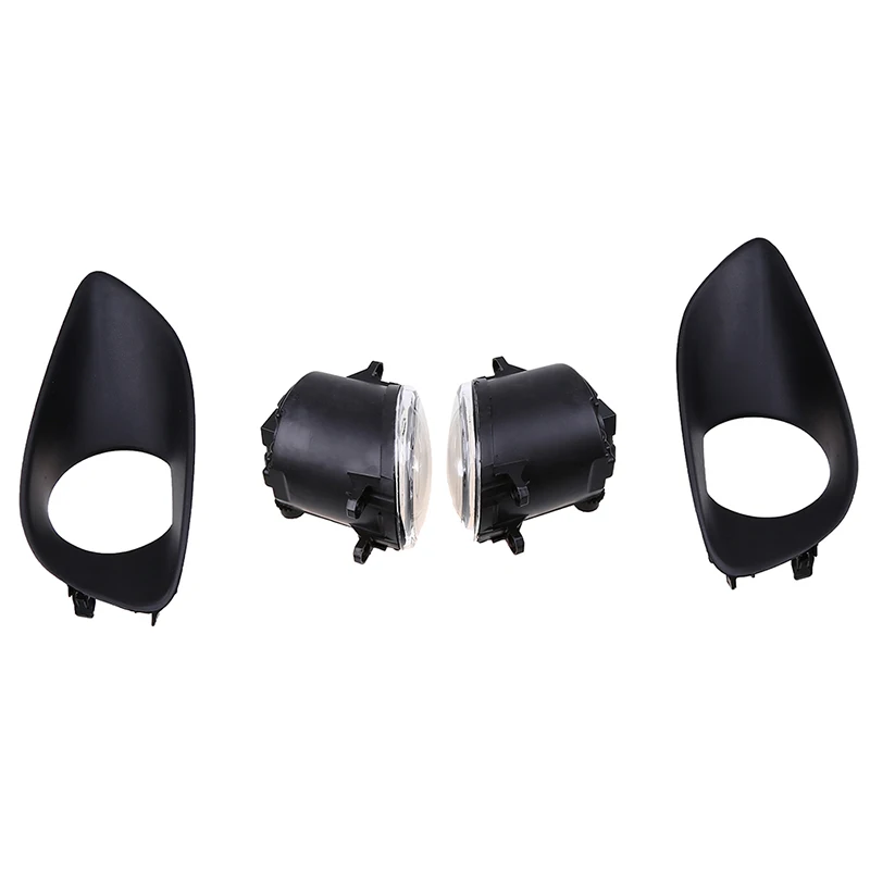 Передняя правая левая противотуманная фара POSSBAY + крышка решетки радиатора