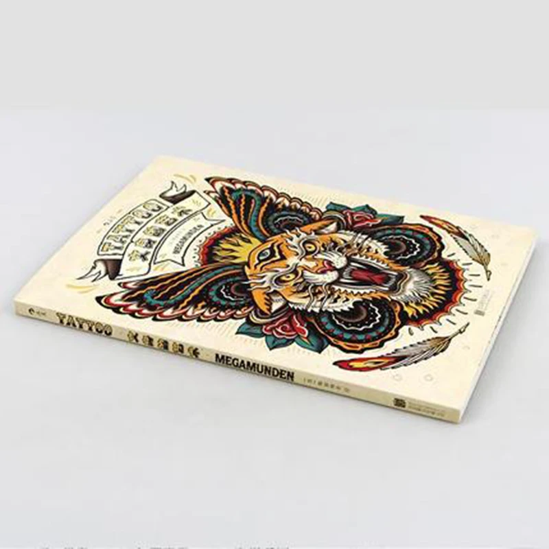 Антистресс книги Татуировки Цвет ing книга Цвет книга карандашный рисунок татуировки живопись учебник студенты Учебник Искусство книги раскраска антистресс