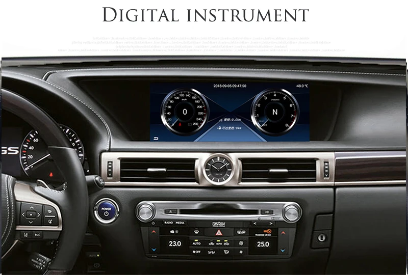 LiisLee Автомобильный мультимедийный DVD gps аудио Радио стерео для Lexus GS GS200t GS250 GS350 GS400 2011~ стиль навигации NAVI