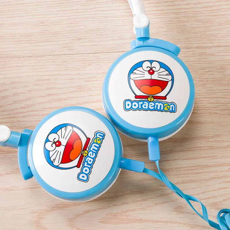 Doraemon 3 5 мм стерео Складная повязка на голову синие наушники гарнитура Kawaii