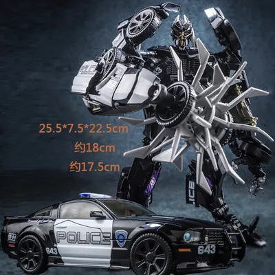 LS02 BMB LS-06 tank power S shock transformer toy king kong movie zoomed-in alloy version robot model - Цвет: LS02