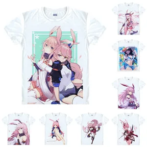 Мужская футболка Coolprint Honkai Impact 3rd Yae Sakura Yae no Sakura, Повседневная футболка премиум-класса с принтом, рубашки с коротким рукавом