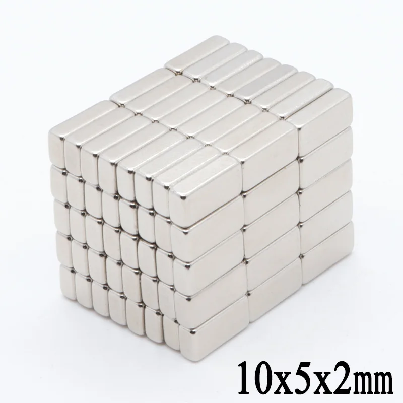 Супермощные Круглые неодимовые магниты 10x5x2 мм 10*5*2 500 шт.|Магнитные материалы| |