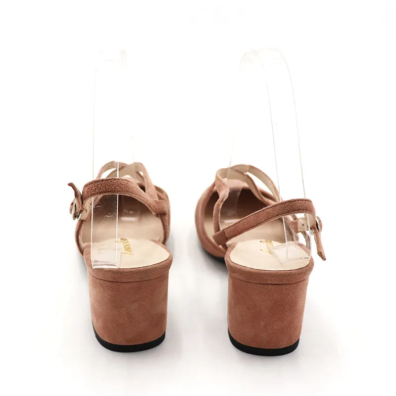 ANMAIRON Kid Suede Slip on Round Toe Woman Fashion Shoes Buckle Spring Autumn High Quality Cool Ladies Sheos Black Purple Brown|slip on|slip