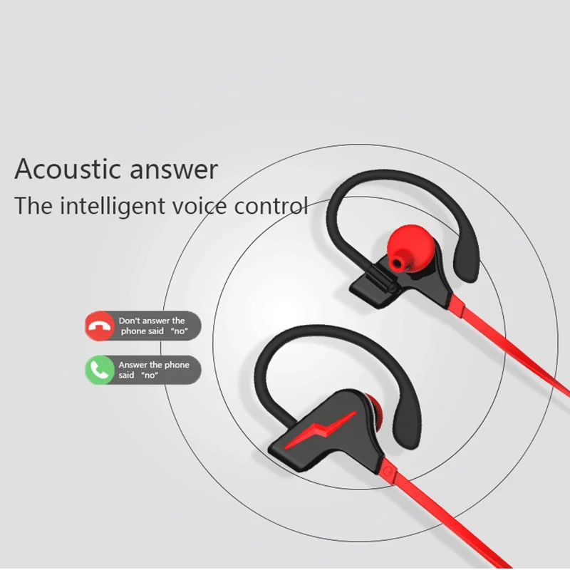 2018 Модные Bluetooth CSR наушники для бега в ухо стерео бас Спортивные Беспроводные с