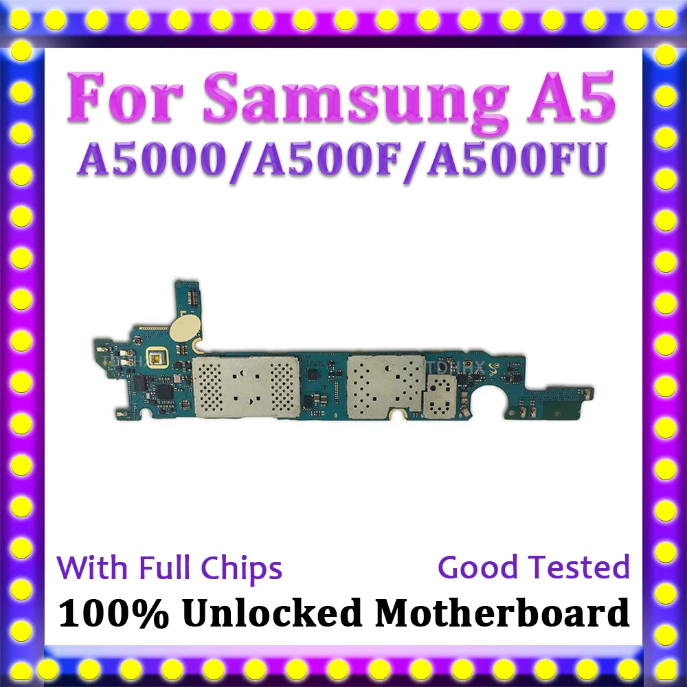 TDHHX Full Function Motherboard Mainboard Logic Board For Samsung Galaxy A5 A5000 A500F A500FU Motherboard With Android System