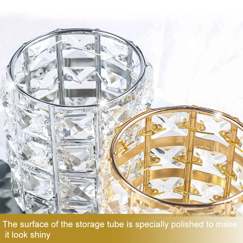 Европейская металлическая подставка для хранения кистей макияжа карандашей