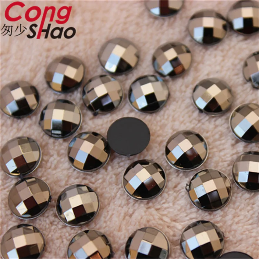 Акриловые круглые акриловые стразы Cong Shao 8 мм 500 шт. аксессуары для костюма CS84|crystal