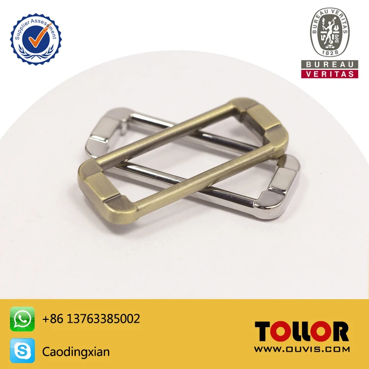 

High Quality Bag Parts Metal Square Buckle For Handbag Die-casting Zinc Alloy DIY Ring Hardware Luggage Travel Accessories