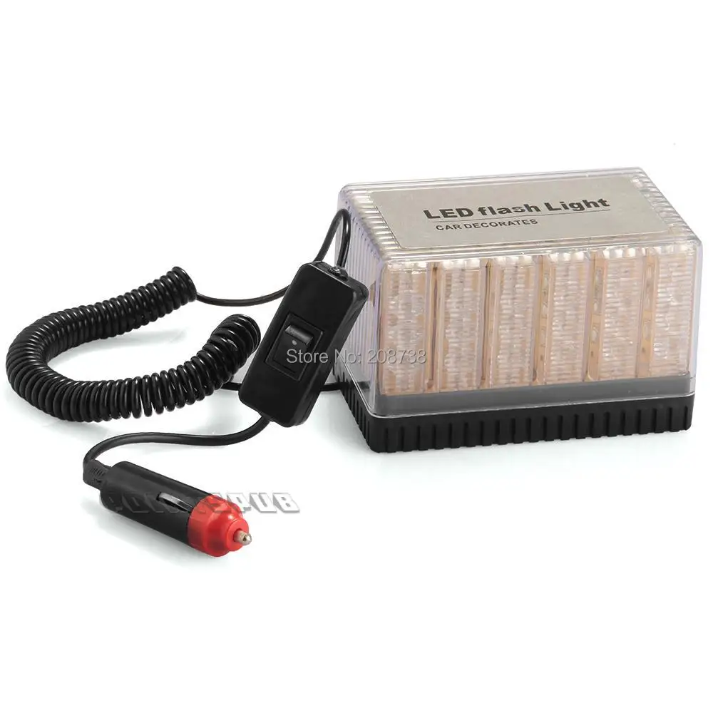 Автомобиль Грузовик 48 Светодиодный на крыше аварийного Предупреждение Strobe Flash