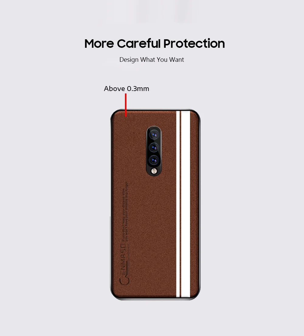 Для Oneplus 7 Pro чехол Модный Роскошный кожаный мягкий защитный ультра тонкий противоударный чехол для Oneplus 7 Pro Чехол Funda