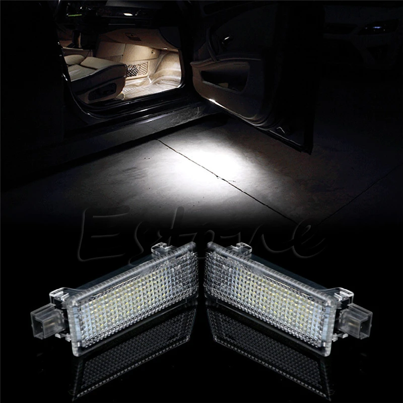 2xled осветительных приборов для ног под дверными светильник нет ошибок BMW E82 E90 E92 E60