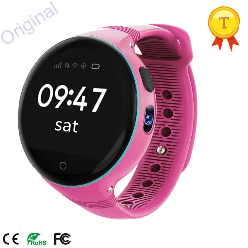 GOS детский подарок умный Wtch телефон с 5-позиционным режимом: GPS AGPS LBS Wi-Fi и камерой