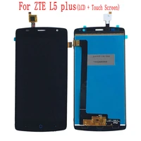 for zte blade l5 plus lcd display touch screen digitizer assembly assembly repair part for blade l5 plus free shippingtools