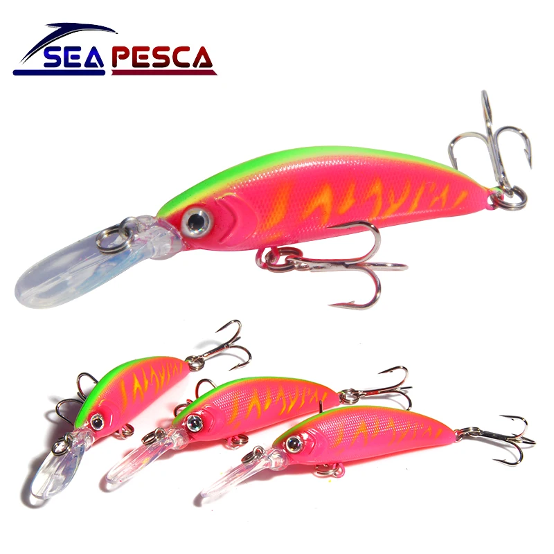 SEAPESCA 1 шт./лот Горячие минновы рыболовные приманки Кривошип Искусственный