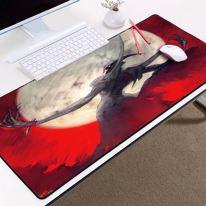 Congsipad Cthulhu Монстр шаблон крутой коврик для мыши для любителей Cthulhu большой ПК компьютер ноутбук клавиатура Настольный коврик инопланетянин игра мышь - Цвет: 400X900X2MM