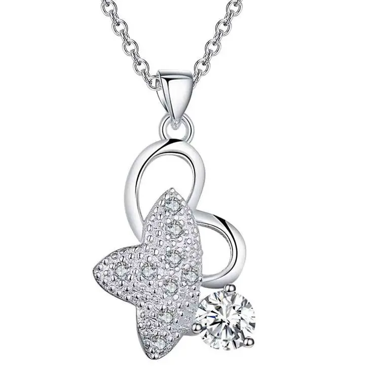 Оптовая продажа свадебный подарок красивые модные ювелирные изделия из серебра