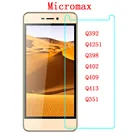 Закаленное стекло для Micromax Canvas Juice 3 Q392 Q4251 Q398 Q402 Q409 Q413 Q351, защитная пленка для экрана с защитой от царапин