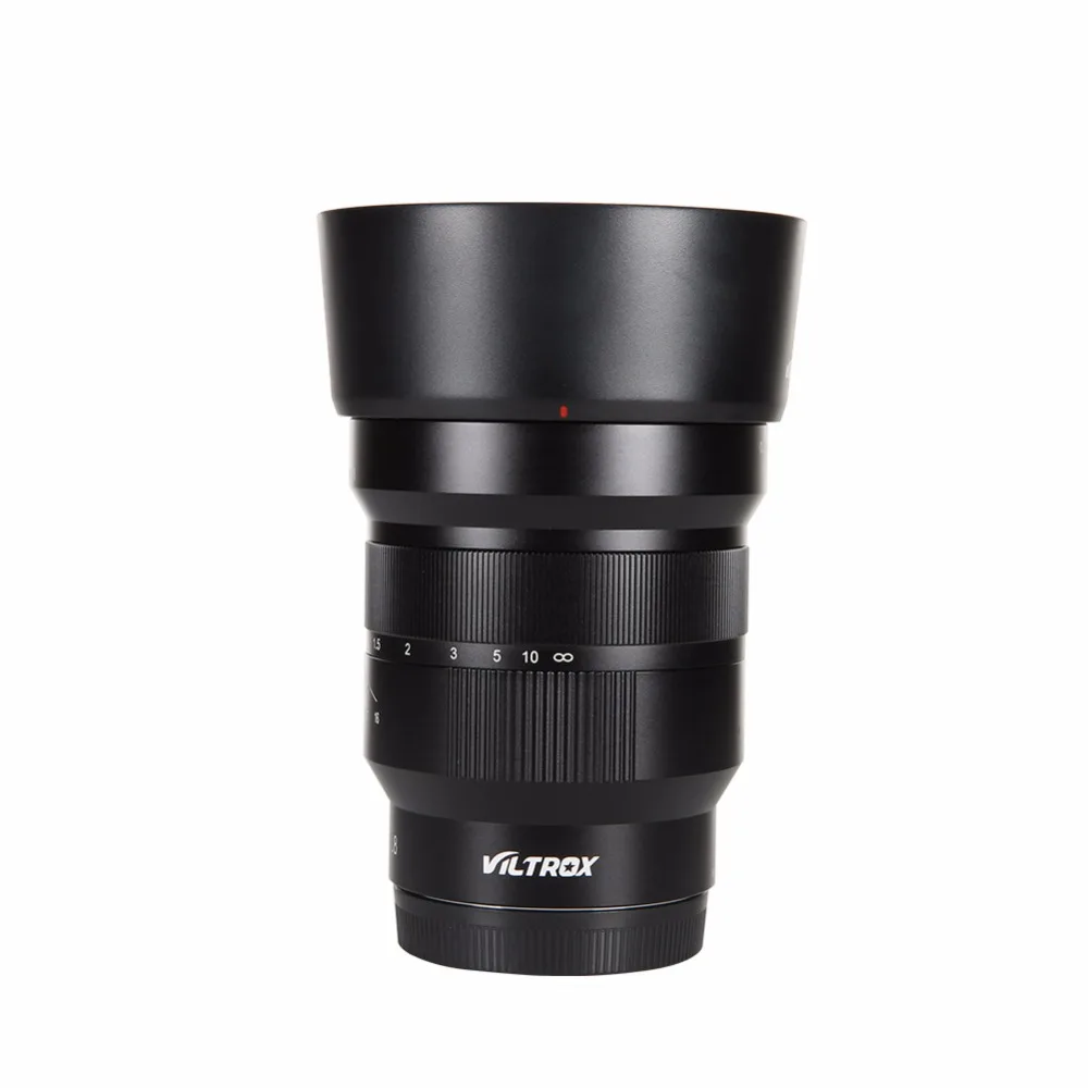 VILTROX 85 мм f1.8 полнокадровая ручная система с фиксированным фокусом для объектива