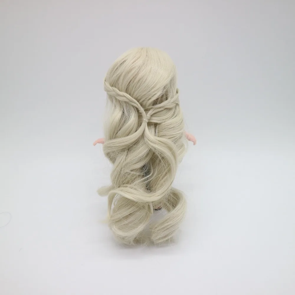 Парик для куклы(1/8 BJD, 16 см кукла, пластиковая кукла) Окружность головы: 14 см