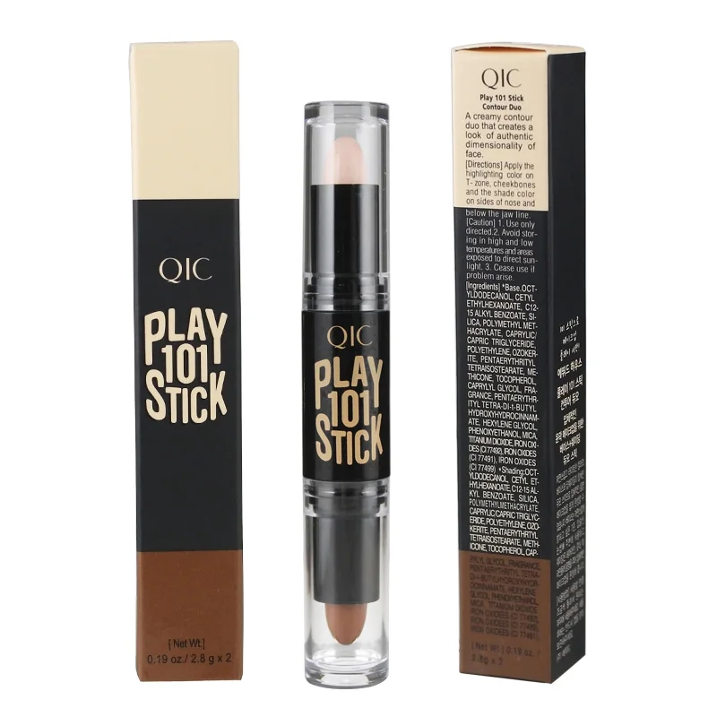 Двухсторонняя флейка подсветка ручка 3D консилер для макияжа лица контурирующая