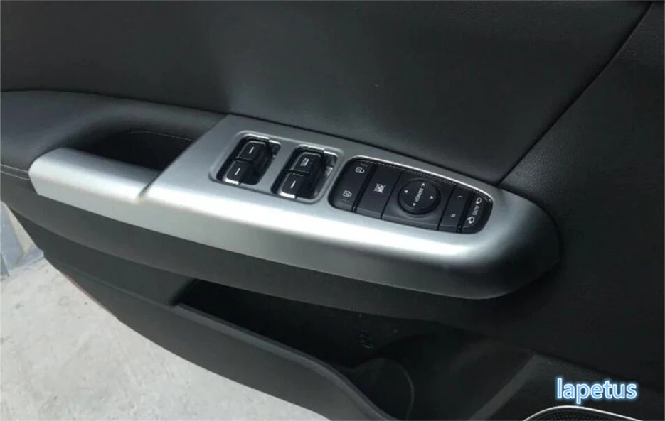 

Lapetus подходит для KIA Sportage 2016 - 2020 ABS внутренняя дверь автомобиля подлокотник окно лифт кнопка панель крышка украшения наклейки отделка