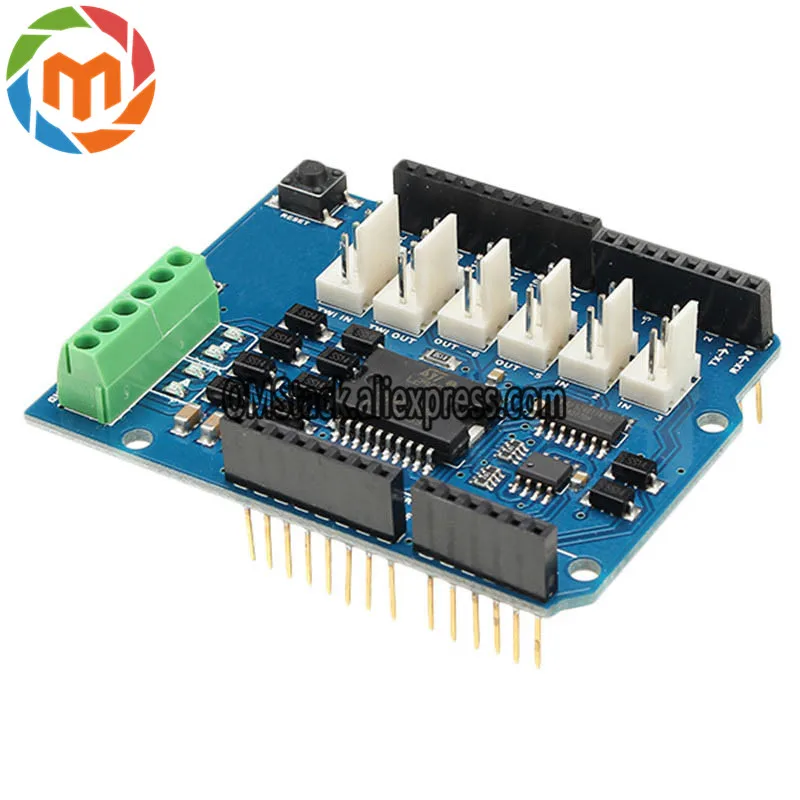 L298N L298P 4A Двухканальный драйвер двигателя Модуль Щит R3 для Arduino 5 В ~ 12 Free Running