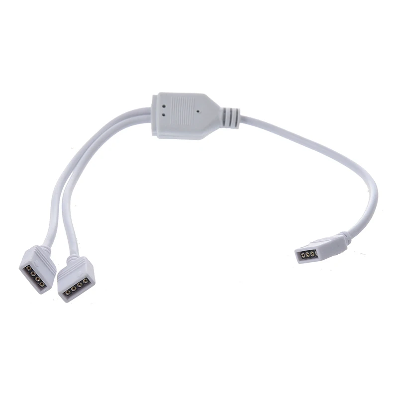 IG-LED полосы RGB 4 Pin Female to 2 разъем сплиттер кабель Белый 30 см | Электроника