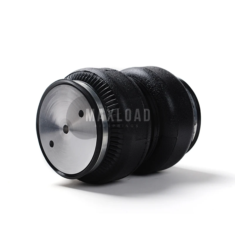 Черный 142K2L(болт M8 воздуха inlet1/8NPT)/Dia.142mm задний воздушный Автомобильная подвеска airspring двойной свернутые/пневматические части/пневматическая подвеска - Цвет: Черный