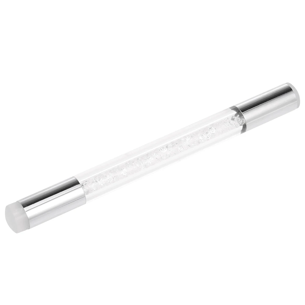 Двойная насадка для стемпинга дизайн ногтей ручка с кисточкой Гель лак живопись