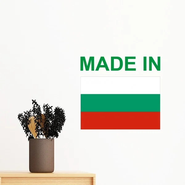 Сделано в Камбодже Флаг Бразилии Болгария Канада страна съемный стикер на стены