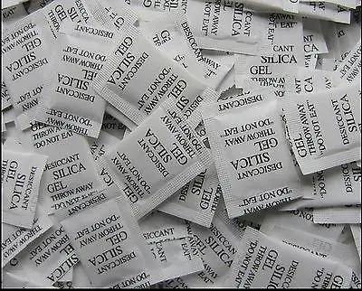 100 Packs Dry pack 5 Gram 5g Silica Gel Packets Desiccants Drypack | Обустройство дома