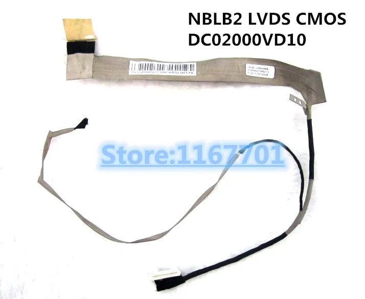 Новый оригинальный ноутбук/ноутбук LCD/LED/LVDS кабель для Ibuypower battion NBLB2 DC02000VD10 LVDS CMOS |