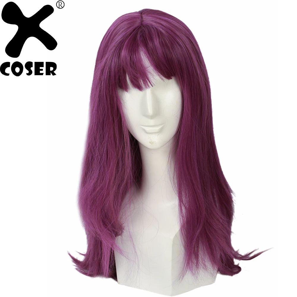 XCOSER потомки 2 ТЗА фиолетовый волос реквизит для косплея женщин Хэллоуин вечерние