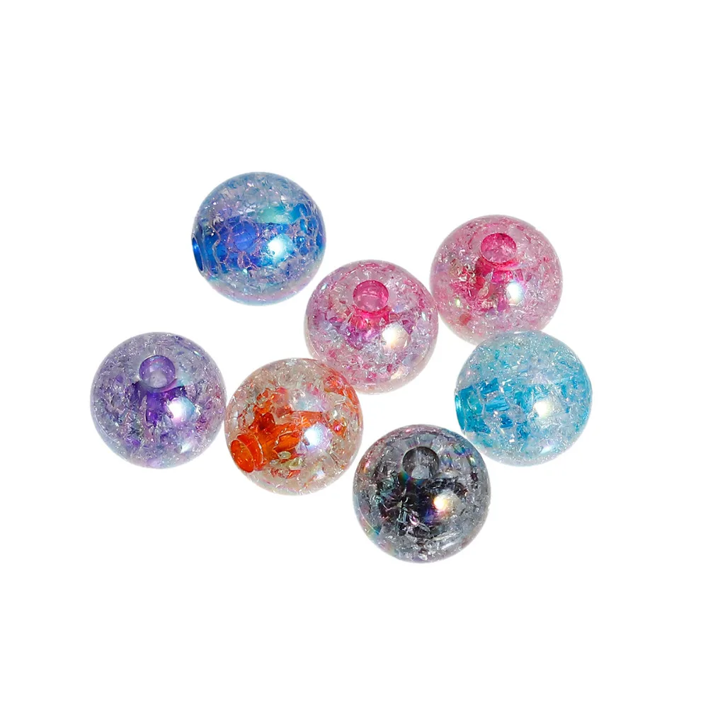 DoreenBeads прозрачная акриловая жвачка круглые в случайном порядке диаметр 14 мм (4/8