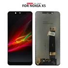ЖК-дисплей для Nokia X5, дигитайзер, сенсорная панель в сборе, для Nokia 5,1 Plus, ЖК-дисплей + Бесплатные инструменты