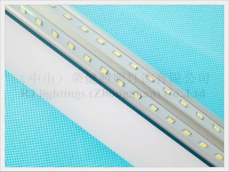 SMD 2835 G13 T8 светодиодный ламповый светильник 2 ряда в стиле 1200 мм 1 м SMD2835 192 (2*96