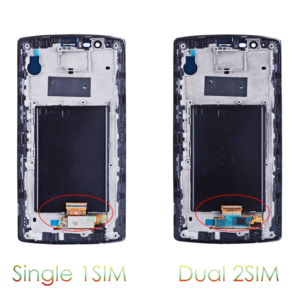 Sinbeda IPS 5 &quotдля LG G4 H815 ЖК дисплей сенсорный экран с рамкой для H815TR H815T H815PH812 H810 H811 LS991
