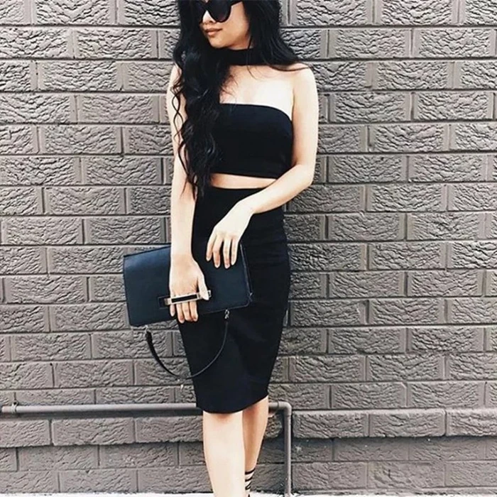 6 цветов. Сексуальные женские эластичные укороченные топы чокер. Повседневная