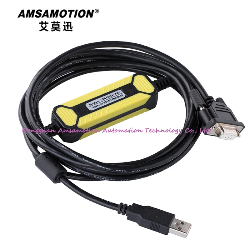 Кабель Amsamotion для USB FX232 CAB 1 подходит Mitsubishi F940 930 920 сенсорная панель FX232CAB бесплатная