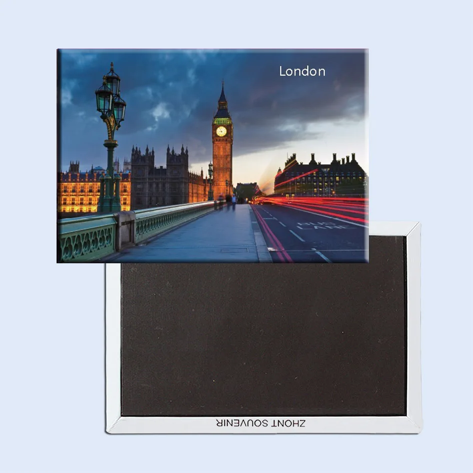 

Tourist Magnets SOUVEMAG,UK London City Scene Metal Fridge Magnet SFM5181