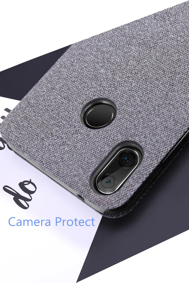 Для Xiaomi Redmi note 5 чехол с глобальной версией note5 откидная крышка тканевый защитный силиконовый чехол чехол MOFi Redmi note 5 pro Чехол