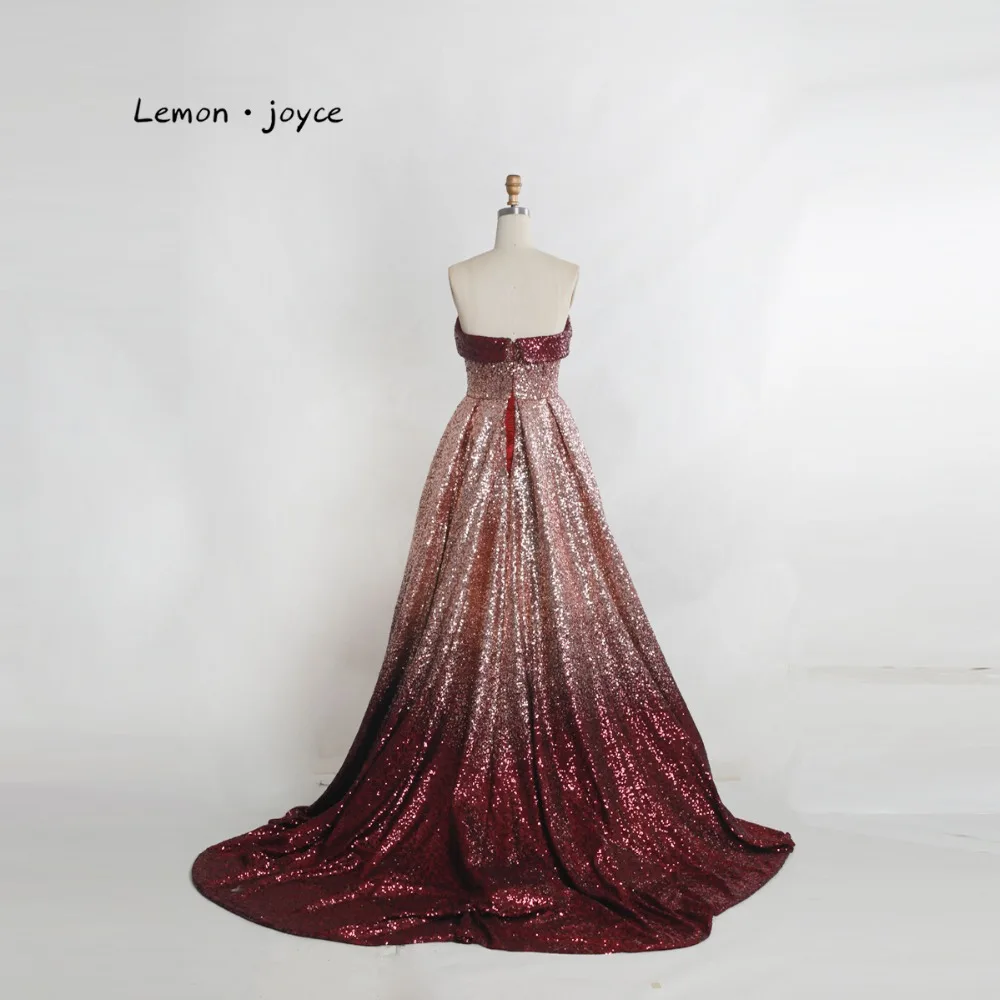 Lemon joyce блестками платье для выпускного вечера 2020 великолепное милое с открытой