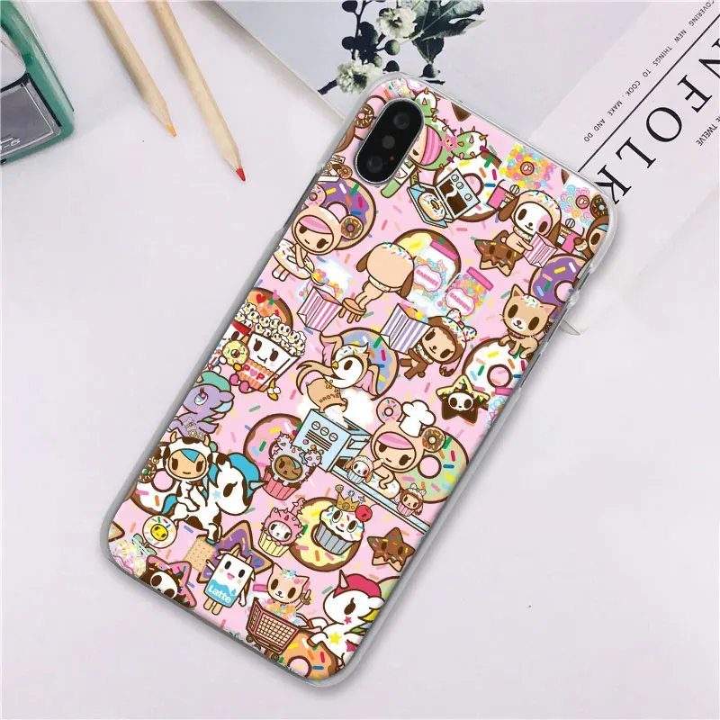 Японский Tokidoki чехол для телефона s для Apple iPhone 7 8 Plus 6 6s Plus X XS XR XS MAX 5 5S чехол для телефона Coque