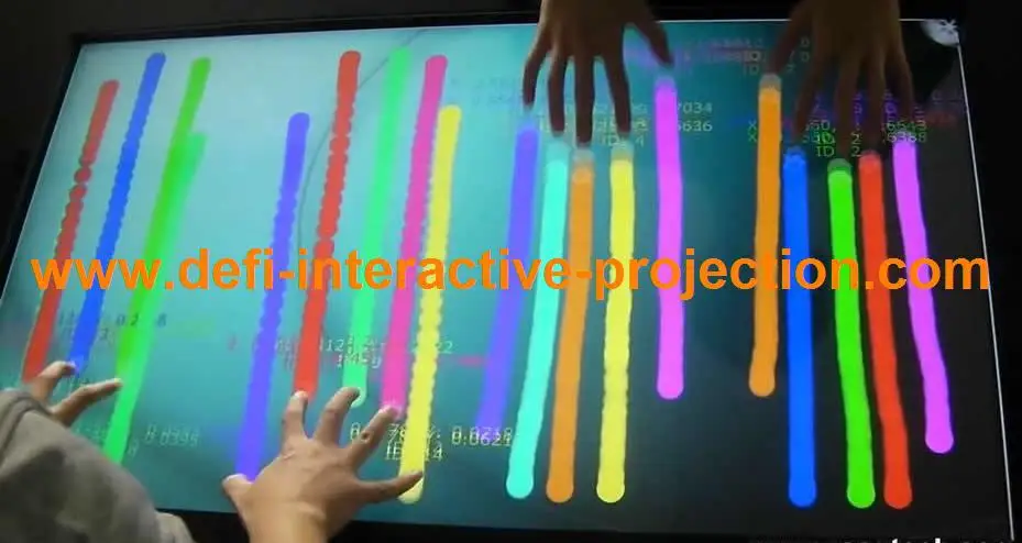 DefiLabs Акция! 16 точек 82 "Рамка инфракрасного сенсорного экрана формат 16:9 для